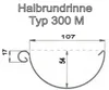 Metall Dachrinnenset 308KB für Pult- und Flachdächer bis 1 Produktbild-Vorschau 8