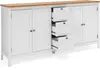 finori Bergen 51 Sideboard, weiß / Nachbildung Artisan Oak Produktbild-Vorschau 11