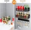 Gewürzregal, Magnetische Küchenregal für Kühlschrank, 3 Produktbild-Vorschau 3