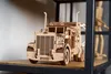 A wooden model truck is displayed on a shelf. Anteprima dell’immagine prodotto