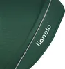 A close-up view of a green fabric with a white stripe and the brand name 'Lionelo' printed in white. Produktbild-Vorschau