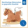 Bieco Plüsch Schaukeltier Pferd 60 cm | Kinder Produktbild-Vorschau 5