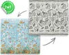 Vzdelávacia skladacia penová podložka 200 x 180 x 1 cm Náhľad obrázku produktu 10