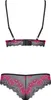 Set Tulia in due pezzi nero-rosa colore-L/XL Anteprima dell’immagine prodotto 3