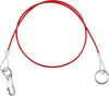 Wohnwagen Anhänger Abreißseil Rot 100 cm mit Karabiner und Produktbild-Vorschau 1