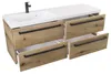 ATHD Wandhängender Waschtischunterschrank 120 cm S Links - Produktbild-Vorschau 2