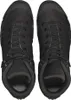 A top-down view of a pair of black hiking boots. Produktbild-Vorschau