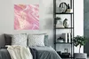 MuchoWow® Poster Marmor - Luxus - Glitzer - Rosa 75x75 cm - Produktbild-Vorschau 4