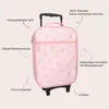 Kidzroom Trolley 15 L Herz Pink Kindertrolley Mädchen Produktbild-Vorschau 5
