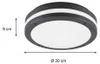 Reality Leuchten LED Außen Deckenleuchte Kendal R62151142, Produktbild-Vorschau 3