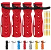 4 x WELLGRO Wand Fahrradhalter - Stahl Fahrrad Produktbild-Vorschau 1
