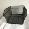 Zadný kôš na bicykel Veľká kapacita kovového drôteného koša Náhľad obrázku produktu 11