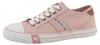 Sneaker da donna Mustang in tela color rosé Anteprima dell’immagine prodotto 7