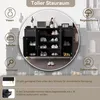Flieks Schuhschrank Schuhkommode mit 2 Schubladen und 4 Produktbild-Vorschau 3