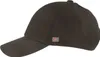 Balke einfarbige Baumwoll-Baseball-Cap  in schwarz Voir les images du produit