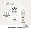 Hellum Lichterkette Riffelkerz.klar Außen 20tlg; 842043 Produktbild-Vorschau 4