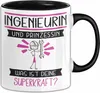 Ingenieurin Und Prinzessin Tasse Geschenk Für Eine Produktbild-Vorschau 1