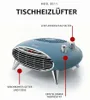 Ariete Vintage 8211/05 Termoventilatore elettrico da Anteprima dell’immagine prodotto 5