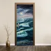 Türposter 80x200 cm Türaufkleber Türtapete Türfolie Produktbild-Vorschau 3