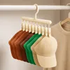 WELLHAUS Kleiderbügel mit Klammern 2er Set Beige Schal Produktbild-Vorschau 6