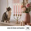LED Stabkerzen Echtwachs rosa 4 Stück, mit Timer und Produktbild-Vorschau 8