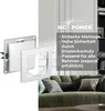 Prepínač McPower ''Flair'', 250 V~/10 A, zapustený, biely Náhľad obrázku produktu 4