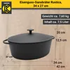 Karl Krüger 62034 Gusseisen-Gansbräter Rustica - 34 x 27 x Produktbild-Vorschau 6
