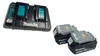 Makita - Caricabatterie 2 x - Li-Ion - 5 mAh - Carica 2 Anteprima dell’immagine prodotto 4
