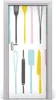 Tulup Türaufkleber 85x205 cm Dekorative Aufkleber Produktbild-Vorschau 1