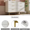 OKWISH Commode - Buffet Rangement Moderne avec 6 Tiroirs, Voir les images du produit 6