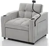 Rozkładana sofa jednoosobowa Sweiko 3 w 1 - z uchwytami na Podgląd zdjęcia produktu 7