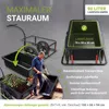 Juskys Fahrradanhänger 90 Liter - für 40 kg Zuladung - Produktbild-Vorschau 3