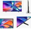 A collage of images showing a Hisense TV from different angles. Voir les images du produit