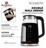 A promotional image for a Berlinger Haus electric kettle, showcasing its design and features. Náhled obrázku produktu