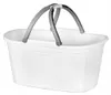 STEFANPLAST Cesta Elegance Rattan In Polipropilene Bianco Anteprima dell’immagine prodotto 2