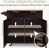 Carrello da cucina con piano di lavoro, mobile da cucina su Anteprima dell’immagine prodotto 2