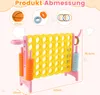 COSTWAY Riesiges 4 Gewinnt Spielset mit Basketballkorb und Produktbild-Vorschau 2