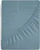 Prześcieradło Jersey niebieskie 220x200 30cm bawełna Podgląd zdjęcia produktu 1