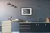MuchoWow® MuchoWow® Gerahmtes Poster Kolibri im Regen in Produktbild-Vorschau 2