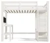 Kinder Hochbett Etagenbett 90x200cm Weiß mit Schreibtisch, Produktbild-Vorschau 14