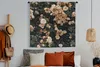 MuchoWow® Wandteppich Wandbehang Rosen - Strauch - Braun - Produktbild-Vorschau 4