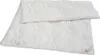 A white duvet is folded and laid out on a white background. Produktbild-Vorschau