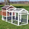 zooprinz Hühnerstall Mobi | Auf Rollen | 248x115x76cm Produktbild-Vorschau 15