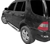 Barre Laterali Pedane Inox Mercedes M-Class W163 1998-2005 Anteprima dell’immagine prodotto 3