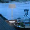 BRILLIANT biela vonkajšia stolová lampa Picco | dobíjanie Náhľad obrázku produktu 1