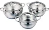 Set di pentole in acciaio inox Tombik - 3 pezzi Anteprima dell’immagine prodotto 1