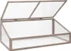 vidaXL Skleník šedý 110x56x39 cm smrkové dřevo Náhled obrázku produktu 2