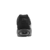 The back view of a black Nike Air Max sneaker. Produktbild-Vorschau
