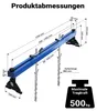 Ponte motore Wiltec fino a 500 kg Traversa parafango per Anteprima dell’immagine prodotto 11