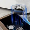 Olvy Uhrenbeweger für 3 Uhren, LED-Beleuchtung, Watchwinder Produktbild-Vorschau 2